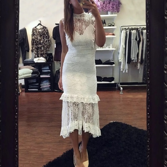 Free People Victorian Apron Gown - Picture 7 of 10